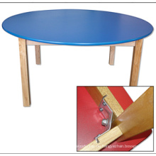 Wooden Round Table für Kinder Das Zertifikat der En 1729-1 und En 1729-2